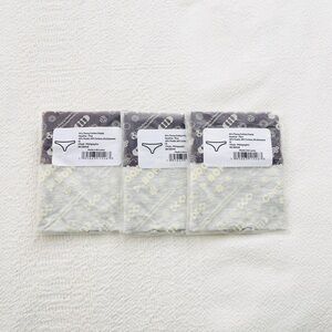 NWT Bombas 3 Pack Bundle Women’s Underwear Cotton Blend Thongs Lace Size 1X